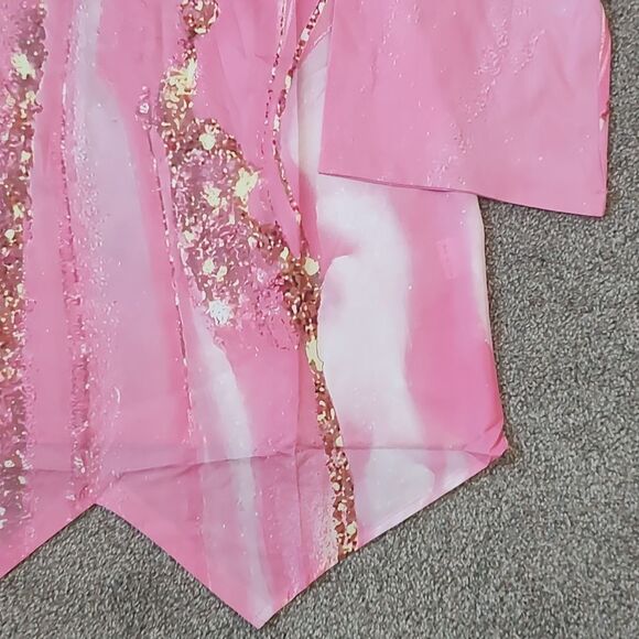 New With Tags Just Fashion Now Size Large Women's Abstract Print Polyester Top - Picture 10 of 17